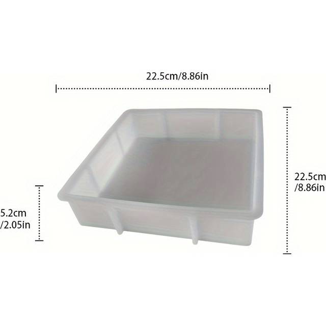 TEMU Diy Crystal Epoxy Silicone Molds Set, Large Irregular Shape Casting Molds For Resin, Decorative Table Display & Bookends Crafting, Jewelry Making Kit With Hexagon & Round Molds
