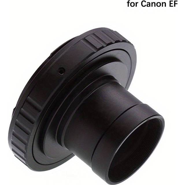 TEMU 1pc 1.25" Telescope Adapter For Slr Cameras, Manual Focus, Compatible With , Photography Socket Bayonet Mount