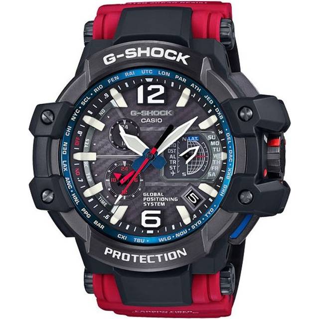 CASIO G-Shock Gravitymaster 'Red' GPW-1000RD-4A - Red/Black - Free