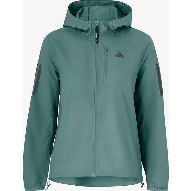 Women's waterproof jacket adidas Own the Run - Bleu