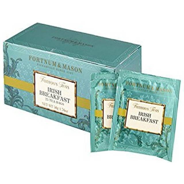 Fortnum & Mason, Irish Breakfast, 25 Count Teabags (1 Pack)
