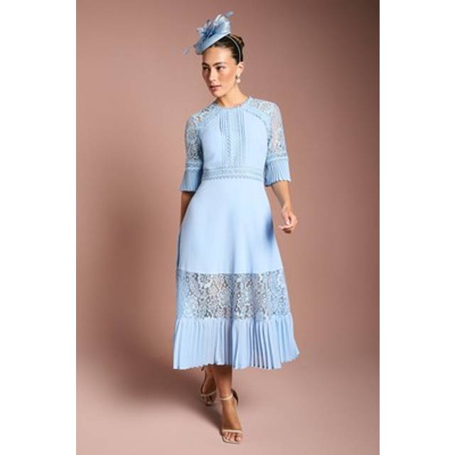Coast blue midi dress womens occasion dresses