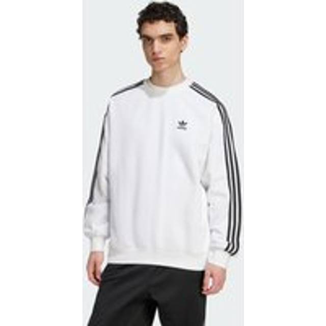 Adicolor Oversized Crew Sweatshirt - White / Black - XS,S,M,L,XL,2XL