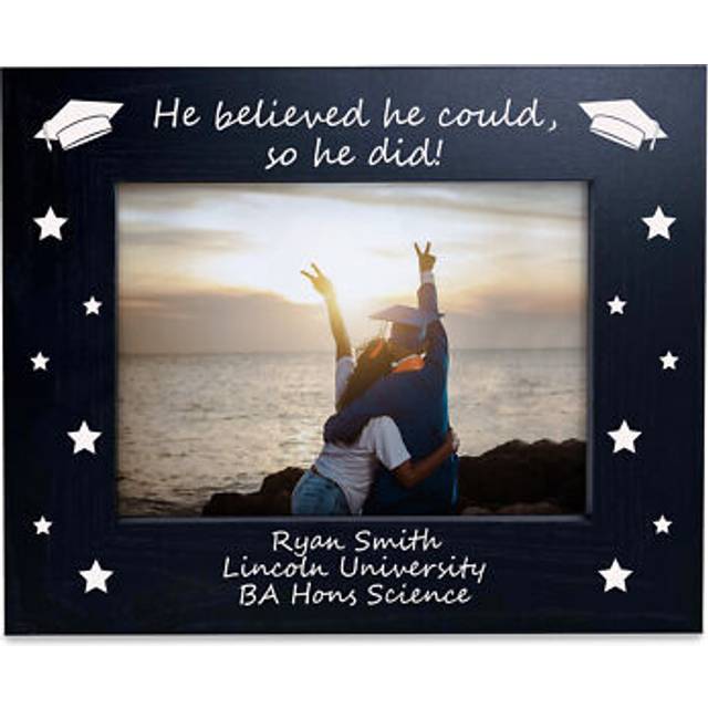 Personalised graduation gifts personalised 7x5 photo frame gift for son daughter