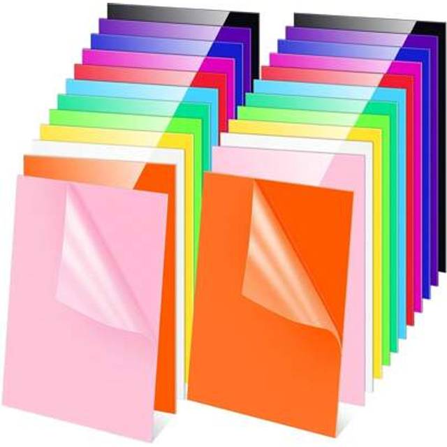SHEIN Colored Acrylic Sheets Cast Acrylic Sheet Plastic Sheet Panels For DIY Projects Photo Frames Arts Crafts Laser Cutting Engraving