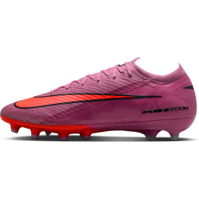 Zoom Mercurial Vapor 16 Elite AG-Pro fotbollsskor, MAGIC FLAMINGO/BLACK-TOTAL CRIMSON, Unisex, 10