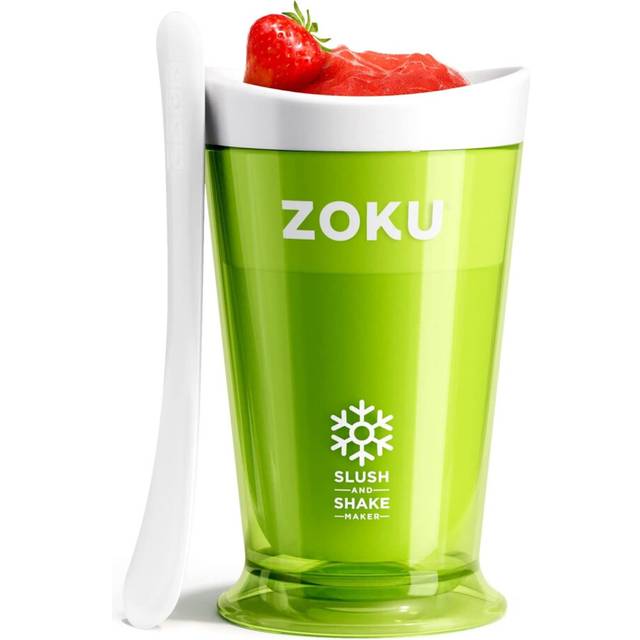 (green) GENUINE Zoku Slush and Shake maker - frozen smoothies and milkshakes in minutes