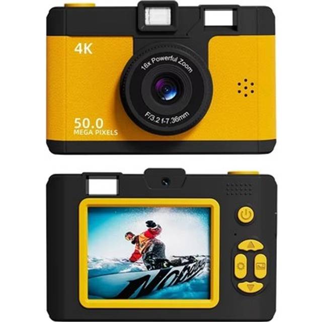 4k digital camera retro dual lens multifunction ccd instant thermal camer7428