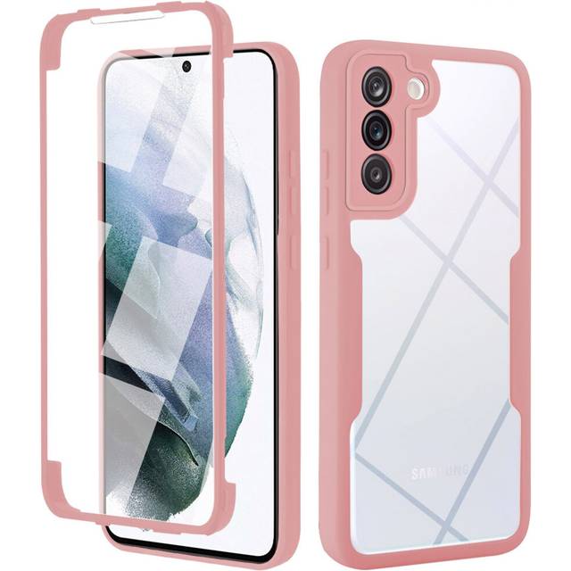 (Pink, M22 M32 4G) Silicon 360 Double Side ForGalaxy A13 A12 M22 M32 A23 M12 A04 A04e M33 M53 A04s Case Film Screen Protector Bumper Cover