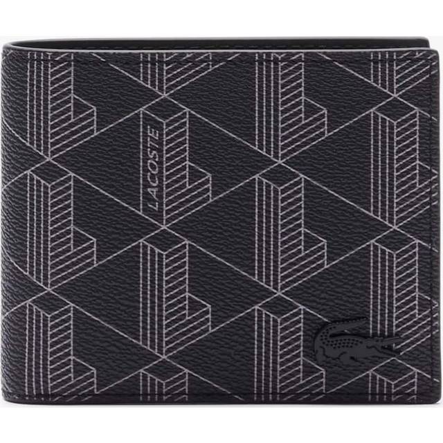 Lacoste The Blend Billfold Size One size Monogram Noir Gris