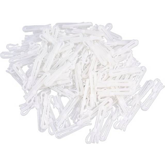 Reliable pinch pleat hooks for drapes adjustable curtain hooks 100 pack