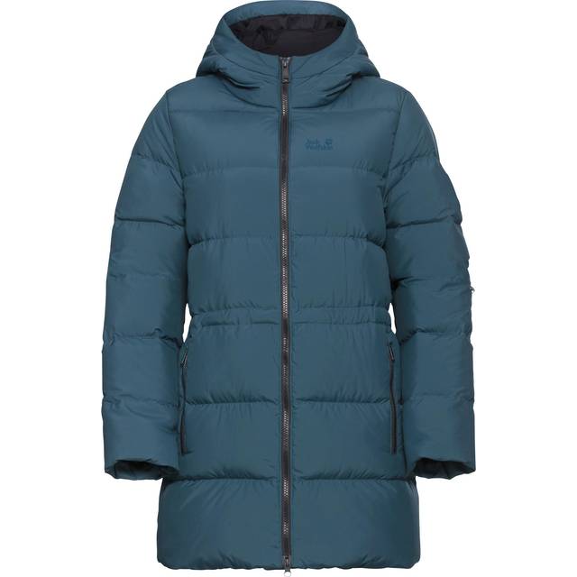 Jack Wolfskin Women’s down coat Frozen Palace Long Jacket Women RDS XL aluminium blue aluminium blue