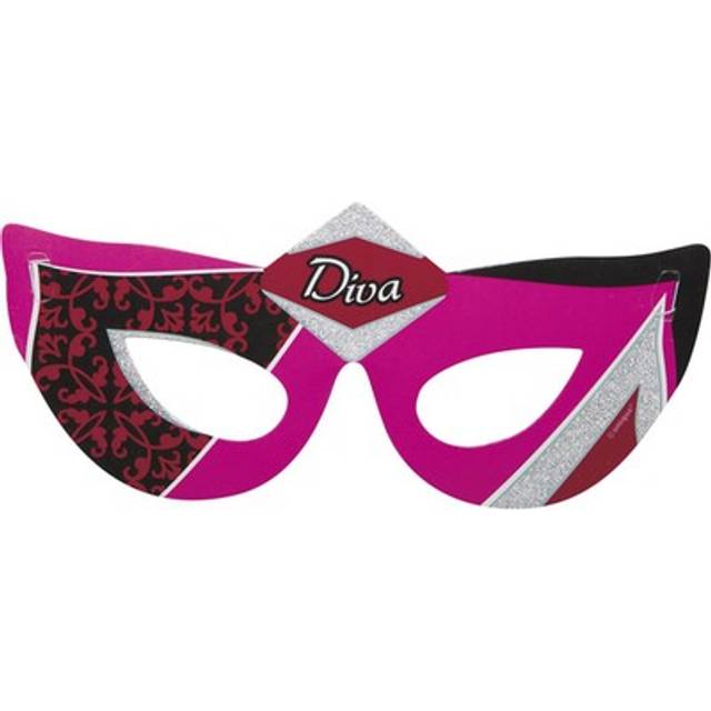 Unique party hen party eye masks (pack of 6) sg8694