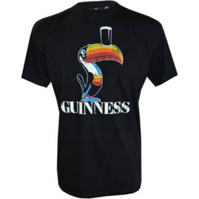 Guinness toucan & pint print black t-shirt