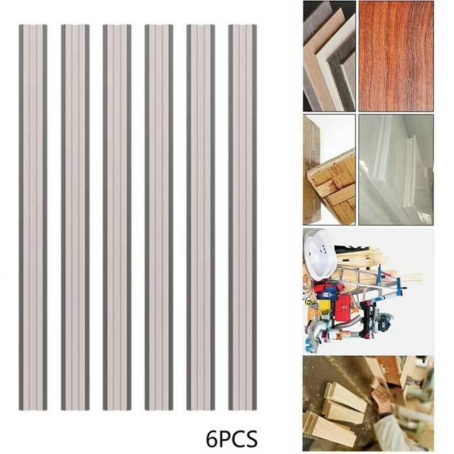 6pcs 82mm Wood Planer Blade HSS Reversible Electric Planer Knife Woodworking Machinery Parts
