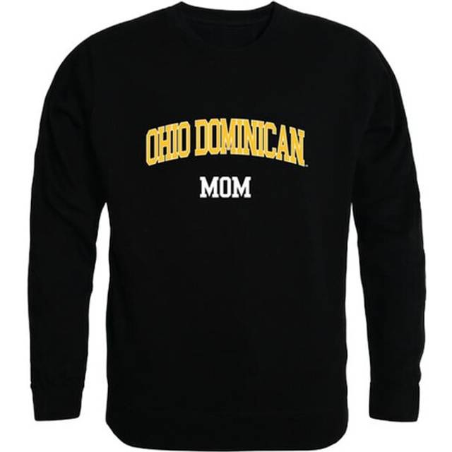 W Republic 564-563-BLK-04 Ohio Dominican University Panthers Mom Crewneck Sweatshirt, Black - Extra Large