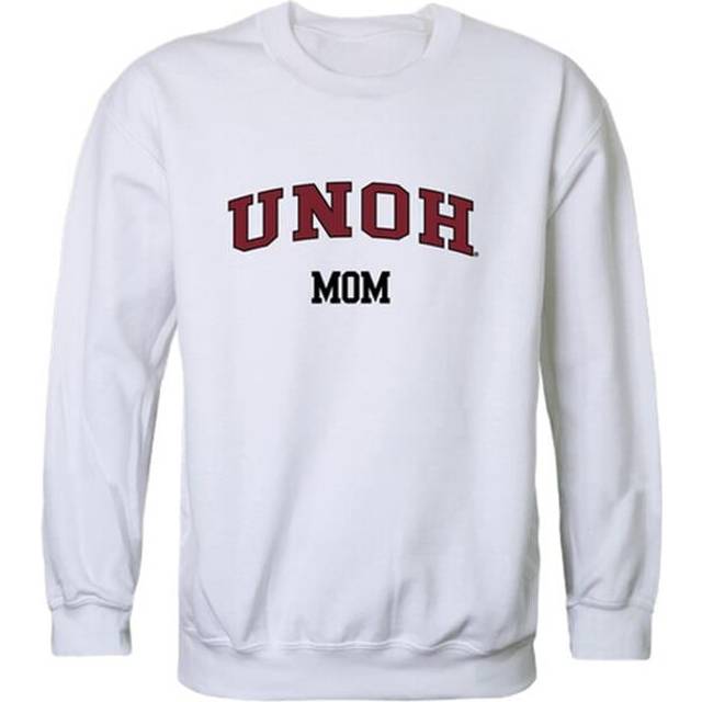 W Republic 564-561-WHT-03 University of Northwestern Ohio Racers Mom Crewneck Sweatshirt, White - Large