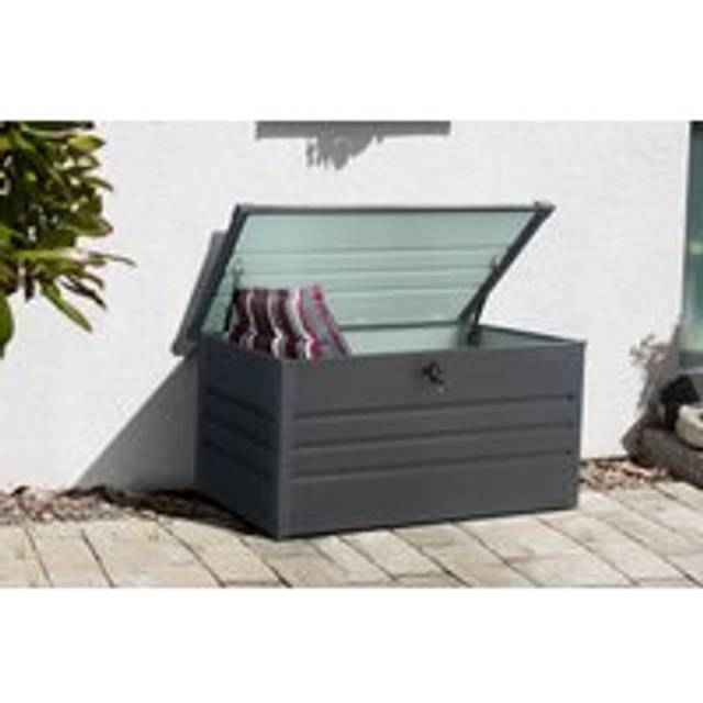 Metal Cushion Box - Dark Grey - 400L