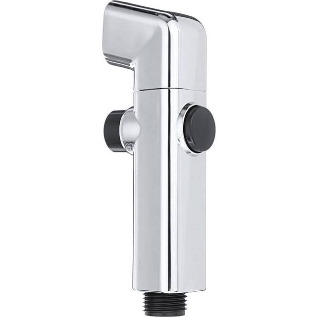 ABS Handheld Bathroom Bidet Portable Toilet Spray Shower Head Water Nozzle Sprayer Cloth Diaper w/ Press Switch for Personal Hygiene