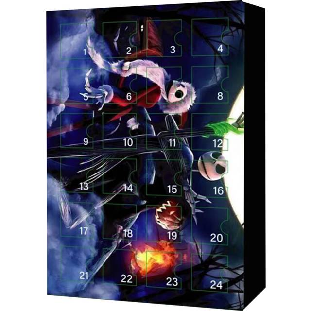 (Style D) Halloween Horror Figures Advent Calendar Contains 24 Gifts Countdown Calendar
