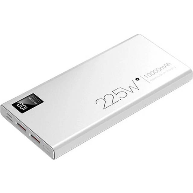 (White 20000mAh) Fast Charging 20000mAh Power Bank, 2 Inputs & 3 Outputs for iPhone, Samsung