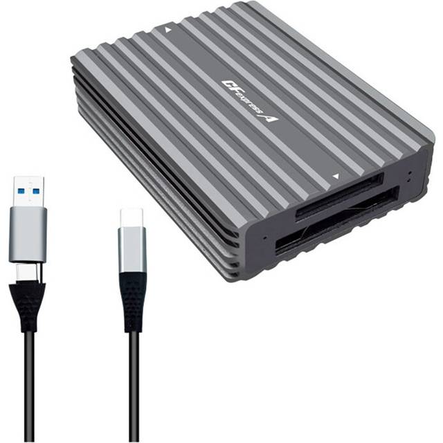 Portable Type C to CFexpress B A Reader Drive-Free Tyep Card