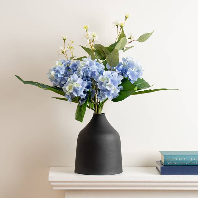 Blue Hydrangea Bouquet 50cm - Multi (*)