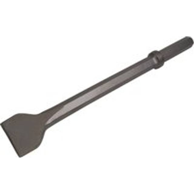 "75 x 460mm Wide Impact Chisel - 1"" Hex Shank - Demolition Breaker Steel"