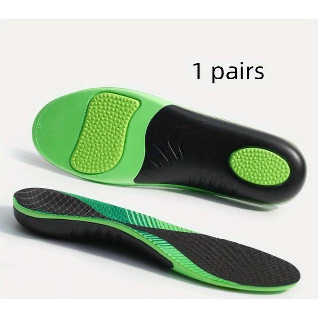 TEMU 1 Pair Of Corrective Insoles For Men And Women Arch Support Corrective Insoles Sports Shock Absorption Insoles Foot Leg Type Insoles