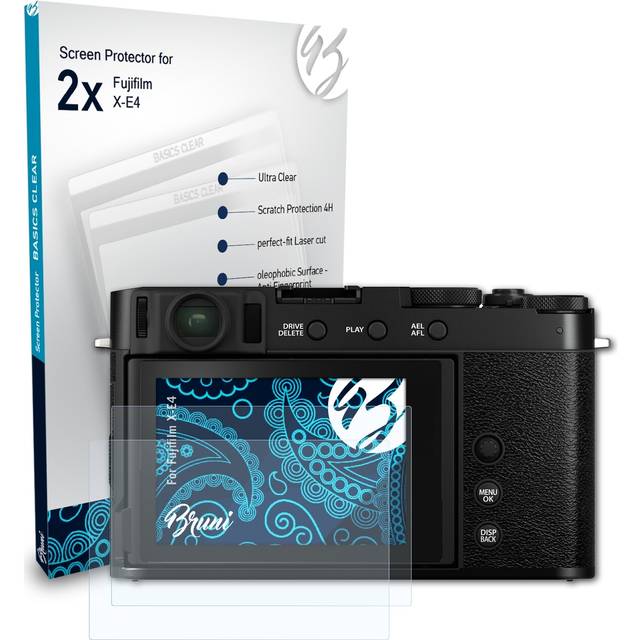 Bruni 2x Protective Film For Fujifilm X-e4 Screen Protector Screen Protection