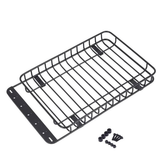 Metal 232x145mm Luggage Carrier Roof Rack for Axial SCX10 II III TRX4 1/10 RC Crawler Car Upgrade Parts