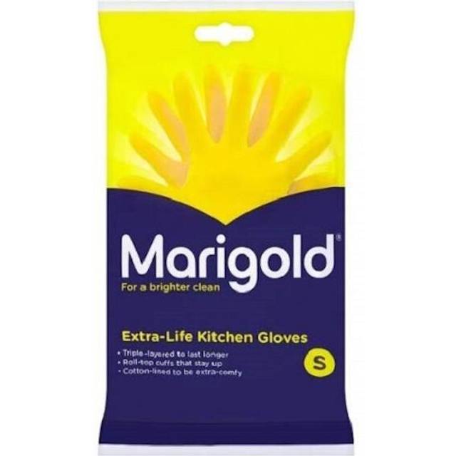 3 x Marigold Extra Life Kitchen Gloves Small 1 Pair
