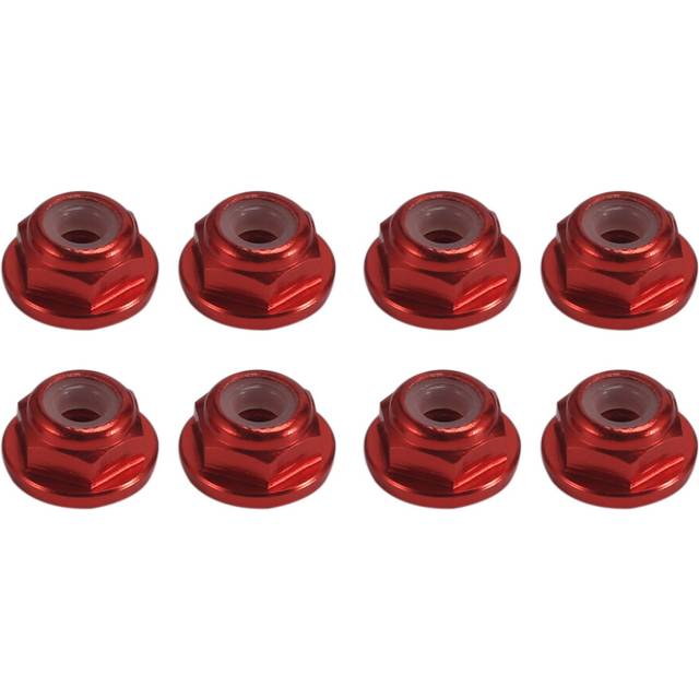 8Pcs Metal Nylon M2 Wheel Lock Nuts for 1/24 RC Car Crawler Axial SCX24 AXI90081 AXI00001 AXI00002 Upgrade Parts,1