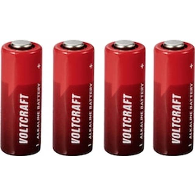 VOLTCRAFT VC-16107975 Specialbatteri 23 A Button-top Alkaliskt 12 V 50 mAh 4 st