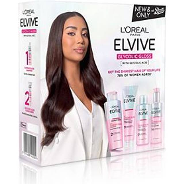 L'Oreal Paris Elvive Glycolic Gloss. Uma's At-Home Glossing Set Exclusive