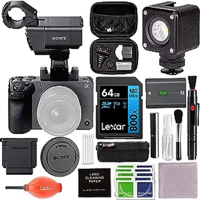 Sony FX30 Digital Cinema Camera with XLR Handle Unit (ILME-FX30)