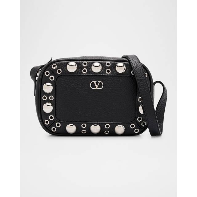 Valentino Garavani `Nellcote` Crossbody Bag - Black   - UNIQUE