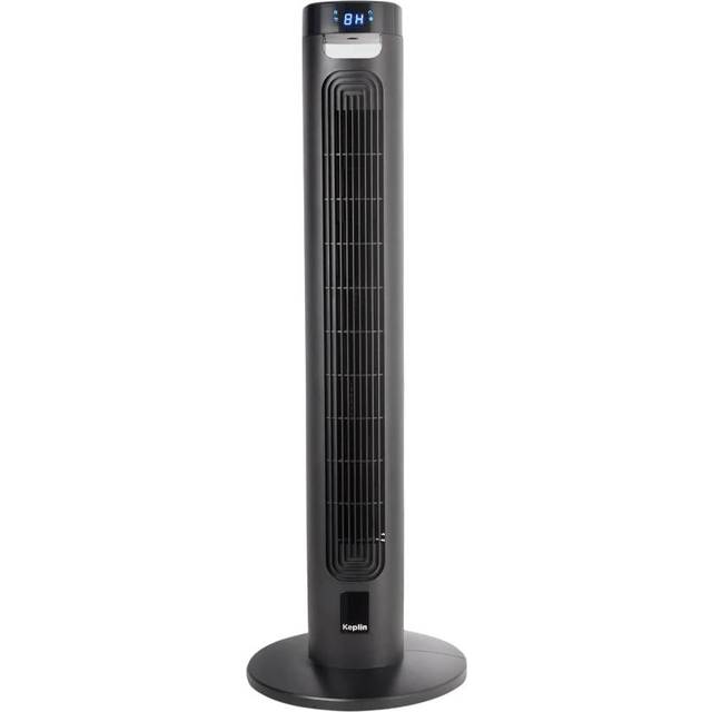Keplin Black 3 Speed Cooling Tower Fan with Remote Control 36 inch - 94 x 32 x 32cm
