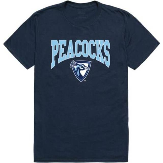 W Republic 527-681-NVY-05 Upper Iowa University Peacocks Athletic T-Shirt, Navy - 2XL
