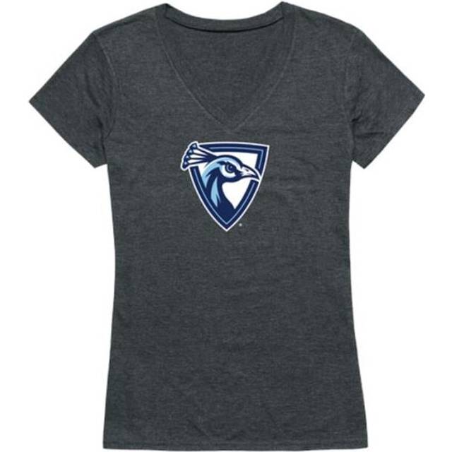 W Republic 521-681-HCH-05 Upper Iowa University Peacocks Women Cinder T-Shirt, Heather Charcoal - 2XL