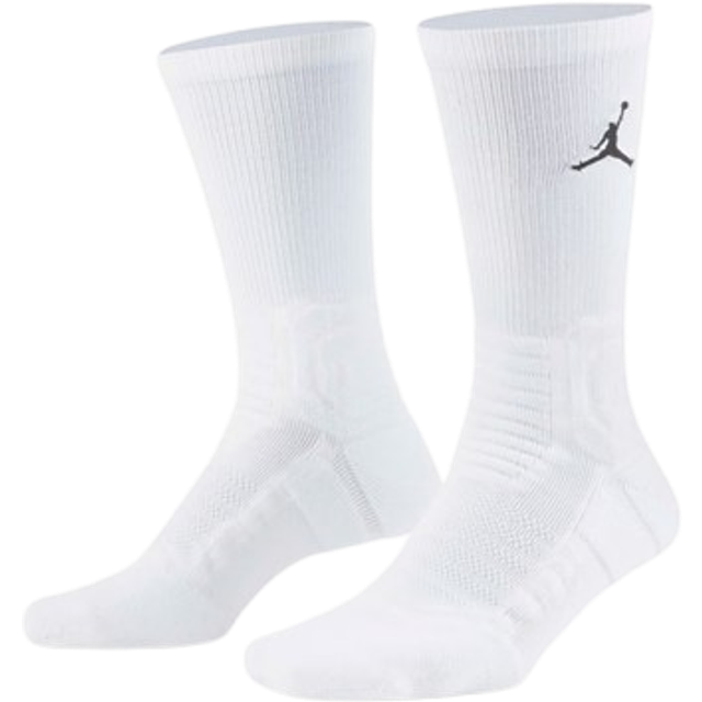 Air Jordan Unisex U J Flight Crew Medium Stockings 1 Packs White SX5854-101