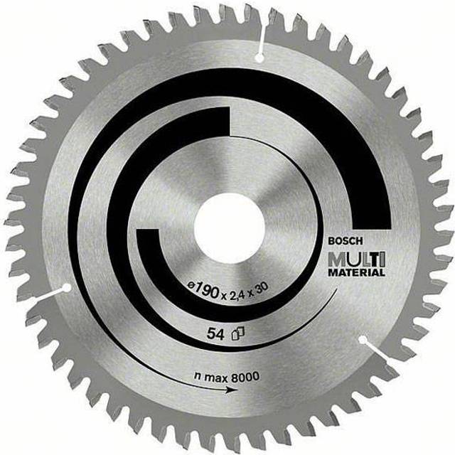 Bosch 2608640503 Multi Material Circular Saw Blade, 160mm x 2.4mm x 20mm, 42 Teeth, Silver