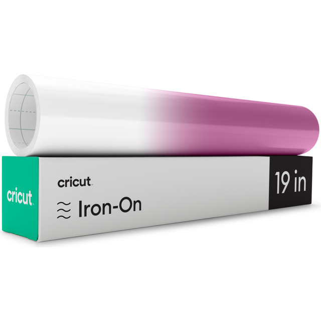 Cricut™ UV|Activated | Colour|Changing Iron|On | White | Pink