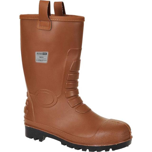 Portwest Neptune Rigger Boot S5 CI FW75 Colour: Tan, Size: UK 6.5 - EU