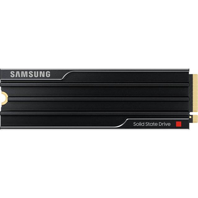 SAMSUNG 9100 PRO M.2 Internal SSD with Heatsink - 1 TB, Black