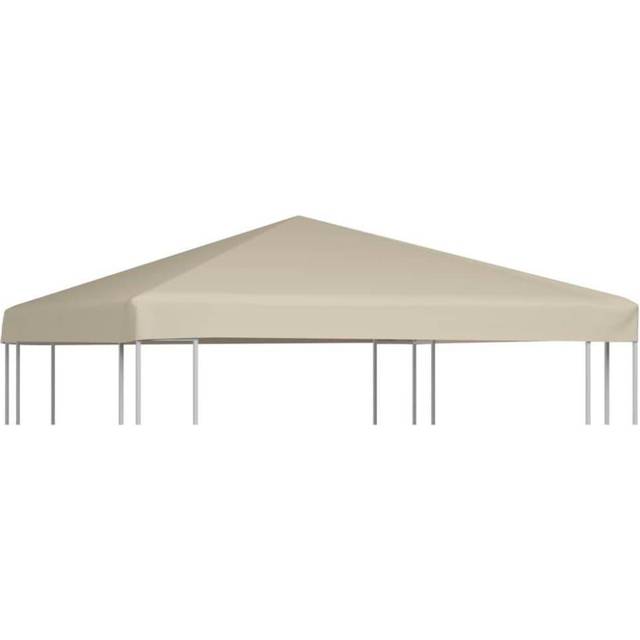 Gazebo Top Cover 310 g/m² 3x3 m Beige - Vidaxl