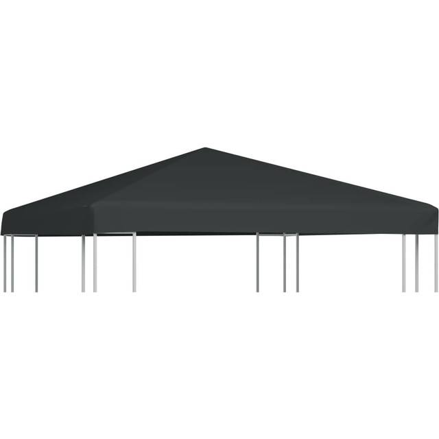 vidaXL Gazebo Top Cover 310 g/m² 3x3 m Grey