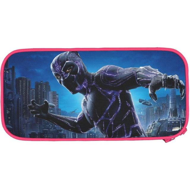 (As show, One size) Black Panther Big Capacity Pencil Case, Large Pencil Pouch Pen Box Bag Pencil Cases Holder Organizer, Back to School Supplies for