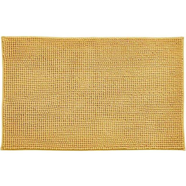 Catherine Lansfield Bobble Bath Mat 50cm x 80cm Ochre - Yellow