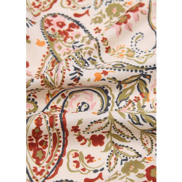 Paisley satin scarf burnt orange - Woman - One size - MANGO - Burnt Orange - U